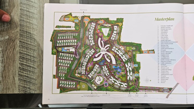 Master Plan, prestige-park-grove 3 Bedroom 1784 Sq.Ft. Apartment In Whitefield Bangalore 9580468