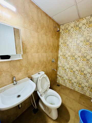 Bathroom in 3 BHK Apartment at Brigade El Dorado, Bagaluru – for Rent
