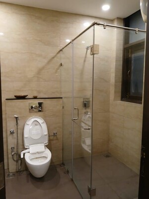 Bathroom in 1 BHK Apartment at Saket – for Rent