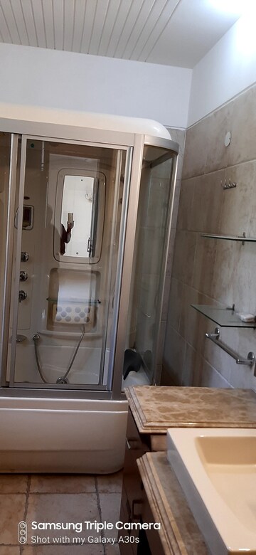 Bathroom in 4 BHK Builder Floor at Panchsheel Park – for Sale