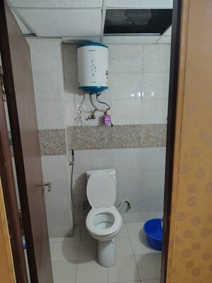 Bathroom in 2 BHK Apartment at Ajnara Homes, Sector 16b Greater Noida – for Rent