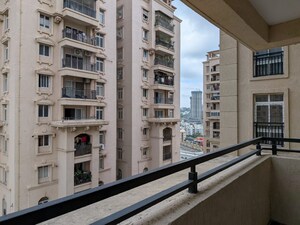 Balcony in 3 BHK Apartment at Aditya Empress Towers, Shaikpet – for Sale