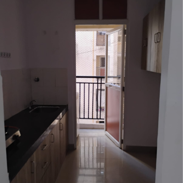 Kitchen in 2 BHK Apartment at DB Realty Orchid Ozone, Ketkipada – for Rent