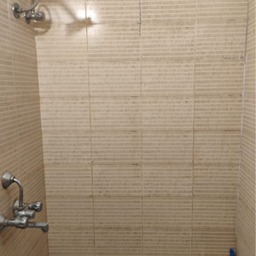 Bathroom in 2 BHK Apartment at DB Realty Orchid Ozone, Ketkipada – for Rent