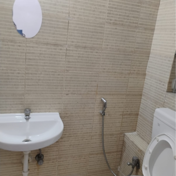 Bathroom in 2 BHK Apartment at DB Realty Orchid Ozone, Ketkipada – for Rent