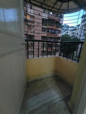 Balcony in 1 BHK Apartment at Tulsidham Complex, Kapur Bawdi – for Rent