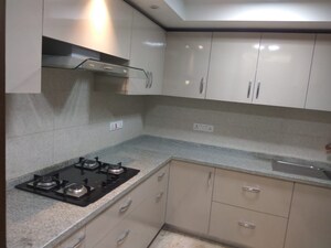 Kitchen in 3 BHK Builder Floor at Jangpura – for Rent