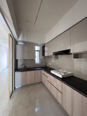 Kitchen in 3 BHK Builder Floor at Smart World Orchard, Sector 61 – for Rent