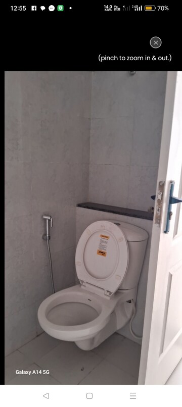 Bathroom in 3 BHK Apartment at Sushma Valencia, International Airport Road – for Sale