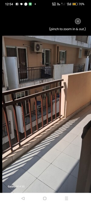 Balcony in 3 BHK Apartment at Sushma Valencia, International Airport Road – for Sale