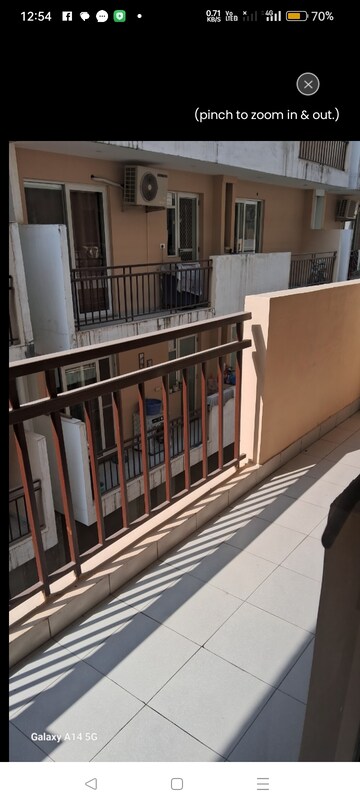 Balcony in 3 BHK Apartment at Sushma Valencia, International Airport Road – for Sale
