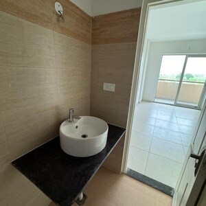 Bathroom in 3 BHK Apartment at Sushma Valencia, Nagla Road – for Rent
