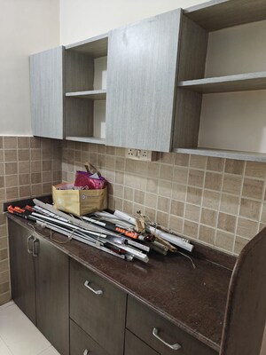 Kitchen in 3 BHK Apartment at Neelkanth Greens, Manpada – for Rent