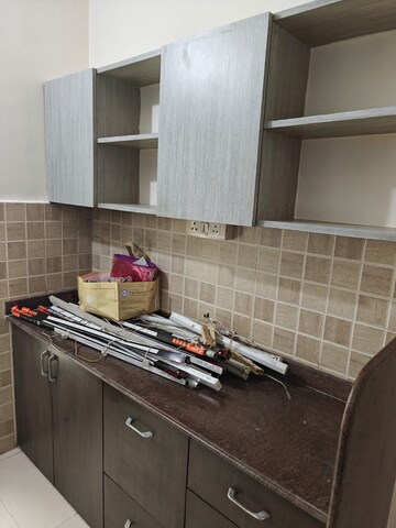 Kitchen in 3 BHK Apartment at Neelkanth Greens, Manpada – for Rent