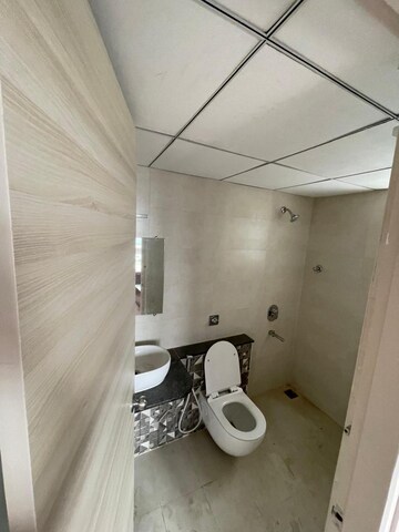 Bathroom in 3 BHK Apartment at DS Max Skycity, Thanisandra – for Rent