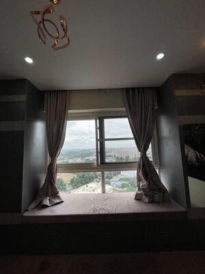 Balcony in 3 BHK Apartment at DS Max Skycity, Thanisandra – for Rent