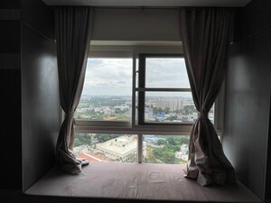 Balcony in 3 BHK Apartment at DS Max Skycity, Thanisandra – for Rent