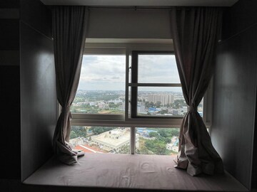 Balcony in 3 BHK Apartment at DS Max Skycity, Thanisandra – for Rent