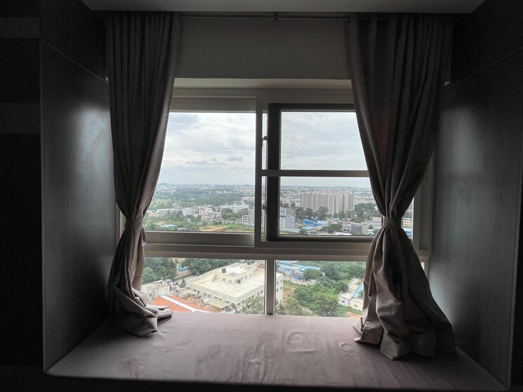 Balcony, ds-max-skycity 3 Bedroom 2019 Sq.Ft. Apartment In Thanisandra Bangalore 9580797