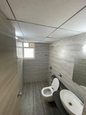 Bathroom in 3 BHK Apartment at DS Max Skycity, Thanisandra – for Rent