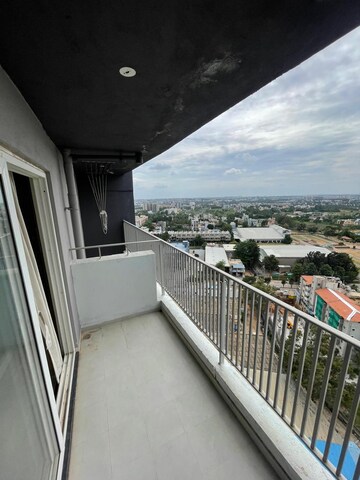 Balcony in 3 BHK Apartment at DS Max Skycity, Thanisandra – for Rent