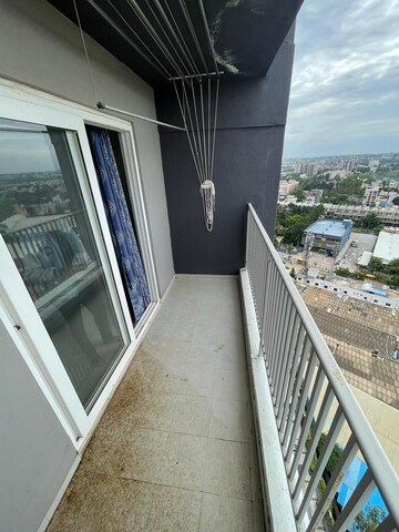Balcony in 3 BHK Apartment at DS Max Skycity, Thanisandra – for Rent