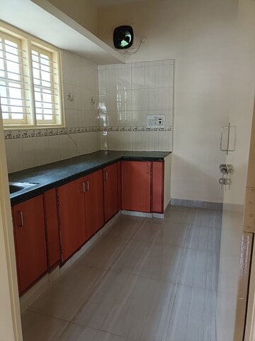 Kitchen in 1 BHK Builder Floor at Anjenaya Apartments, Cv Raman Nagar – for Rent