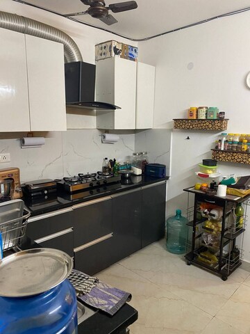 Kitchen in 3 BHK Builder Floor at Freedom Fighters Enclave – for Rent