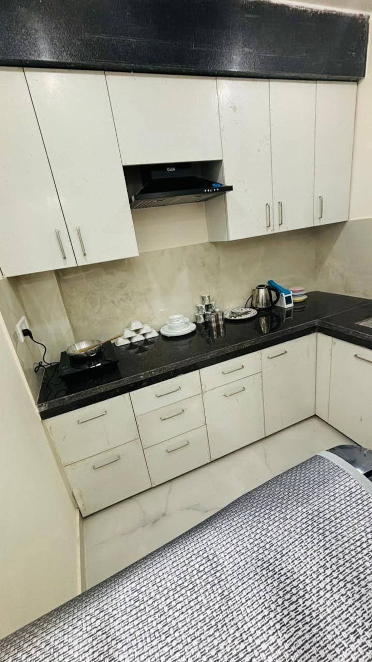 Kitchen, freedom fighters enclave 2 Bedroom 1000 Sq.Ft. Builder Floor In Freedom Fighters Enclave Delhi 9580896