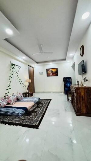 Living Room in 2 BHK Builder Floor at Freedom Fighters Enclave – for Rent