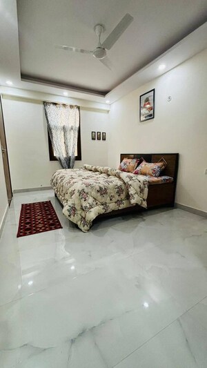 Bedroom in 2 BHK Builder Floor at Freedom Fighters Enclave – for Rent