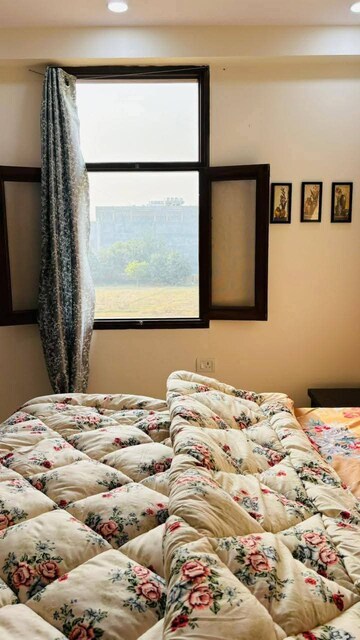 Bedroom in 2 BHK Builder Floor at Freedom Fighters Enclave – for Rent