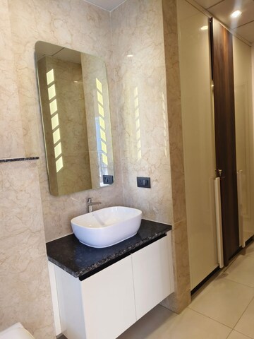 Bathroom in 3 BHK Apartment at Raj One Good Earth, Sector 71 – for Rent
