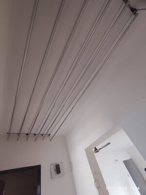 Building Lobby in 2 BHK Apartment at Aastha Bhama Pearl, Wakad – for Rent