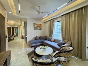 Living Room in 4 BHK Builder Floor at Freedom Fighters Enclave – for Rent