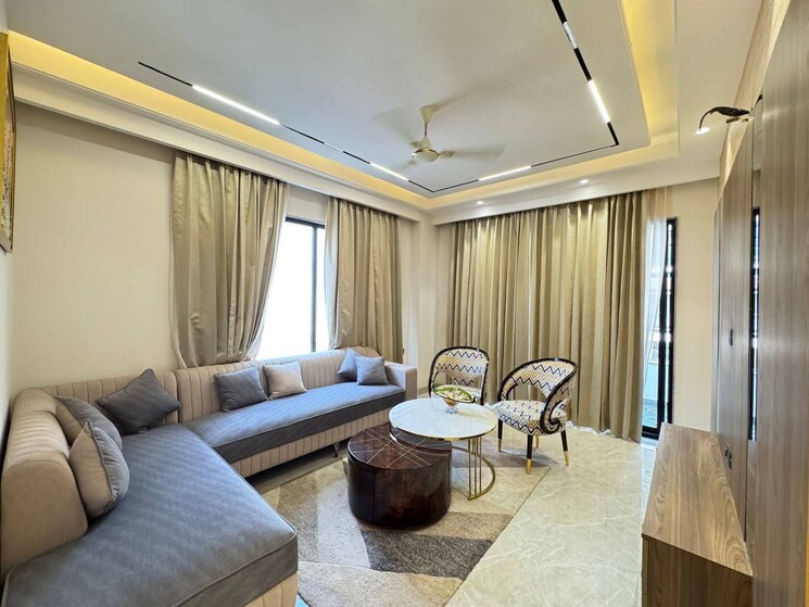 Living Room, freedom fighters enclave 4 Bedroom 2000 Sq.Ft. Builder Floor In Freedom Fighters Enclave Delhi 9581152