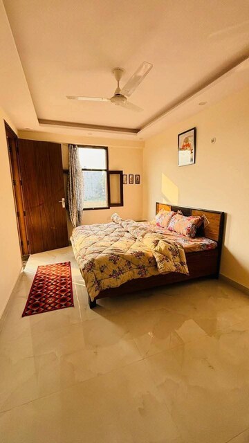 Bedroom in 4 BHK Builder Floor at Freedom Fighters Enclave – for Rent