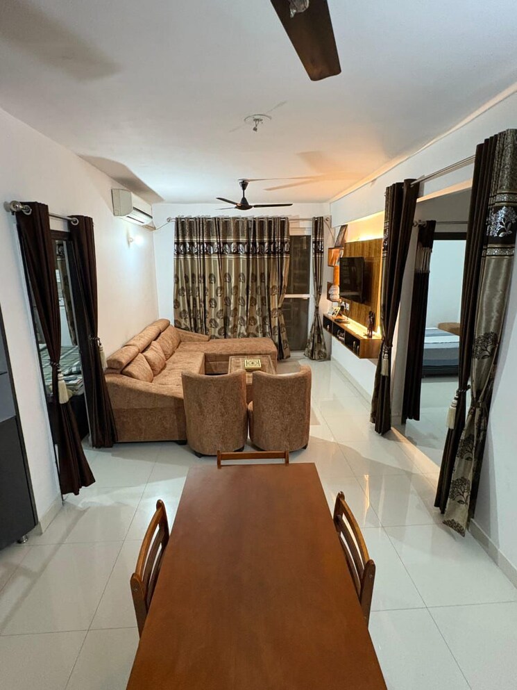 Living Room, urban-axis-urban-woods 3 Bedroom 1560 Sq.Ft. Apartment In Sushant Golf City Lucknow 9581155