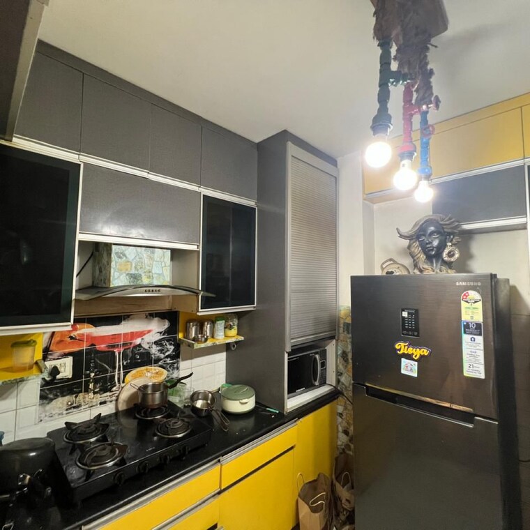 Kitchen, puri-aman-vilas 3 Bedroom 1700 Sq.Ft. Builder Floor In Sector 89 Faridabad 9581157