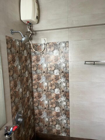 Bathroom in 1 BHK Apartment at Cosmos 27 Gbr, Kasarvadavali – for Rent