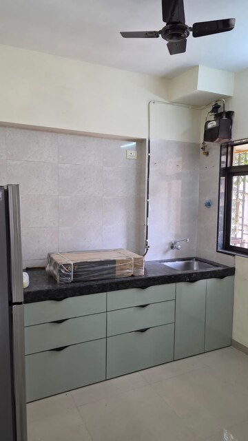 Kitchen in 1 BHK Apartment at Bhakti Park Anand Nagar, Anand Nagar – for Rent