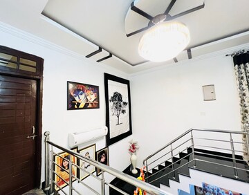Staircase in 6+ BHK Independent House at Gomti Nagar – for Sale
