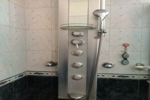 Bathroom in 3 BHK Apartment at Mahindra Lifespaces The Great Eastern Gardens, Kanjurmarg West – for Rent