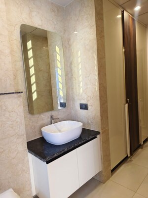 Bathroom in 3 BHK Apartment at Emaar Emerald Floors Premier, Sector 65 – for Rent