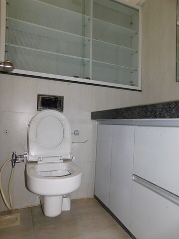 Bathroom in 3 BHK Apartment at Godrej Central, Chembur – for Rent