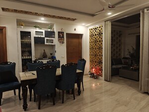 Living Room in 3 BHK Builder Floor at BPTP Parkland Pride, Sector 77 – for Rent