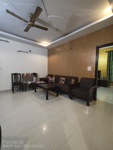 Living Room in 2 BHK Builder Floor at Milestone 32nd Avenue, Sector 15 – for Rent