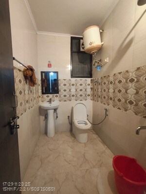 Bathroom in 2 BHK Builder Floor at Milestone 32nd Avenue, Sector 15 – for Rent