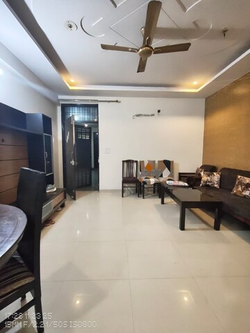 Living Room in 2 BHK Builder Floor at Milestone 32nd Avenue, Sector 15 – for Rent