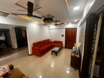 Living Room in 2 BHK Apartment at RK Lunkad Nisarg Pooja, Wakad – for Rent